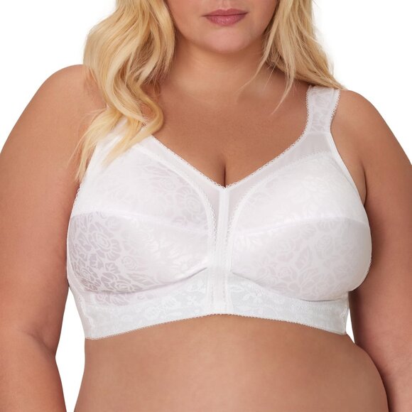 PLAYTEX Womens 18 Hour Comfort-strap Wireless Bra, Full-coverage With 4-way Trus - Picture 1 of 2